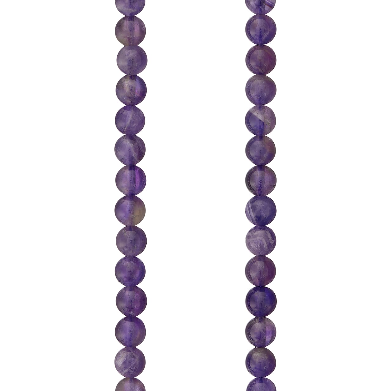 Purple Amethyst Round Beads, 6mm by Bead Landing™